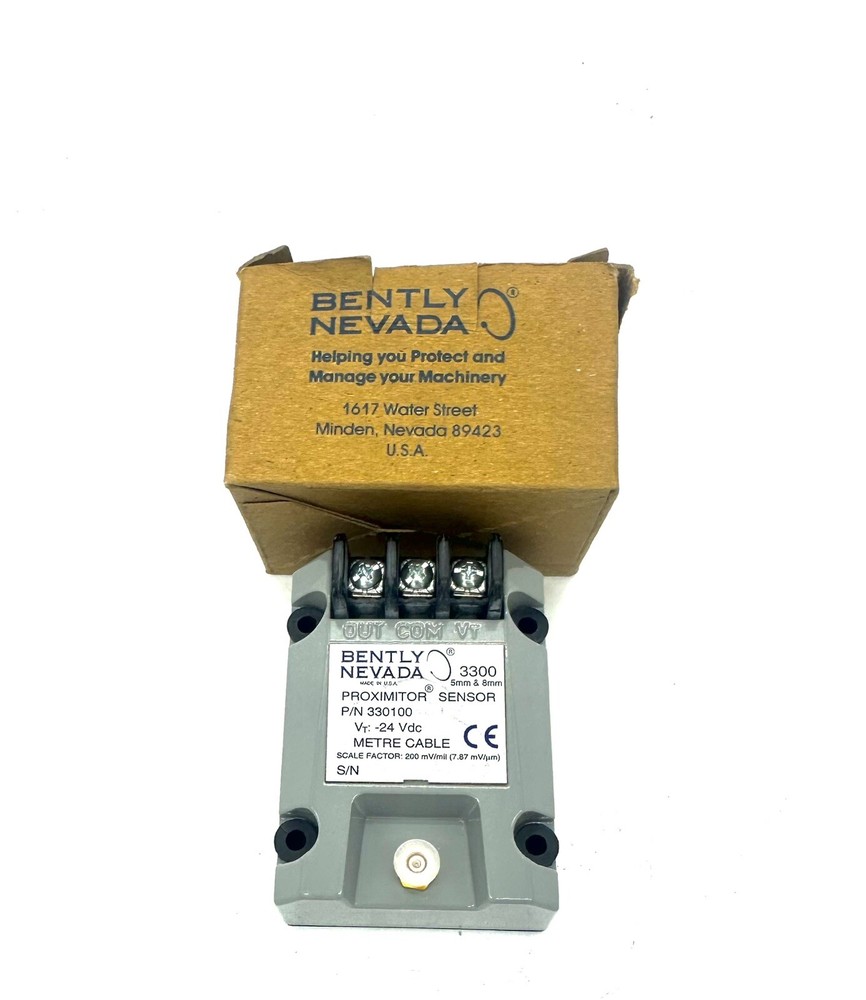 ~NEW~BENTLY NEVADA P.N.:330100  VIBRATION TRANSMITTER IN FACTORY PACKAGING!