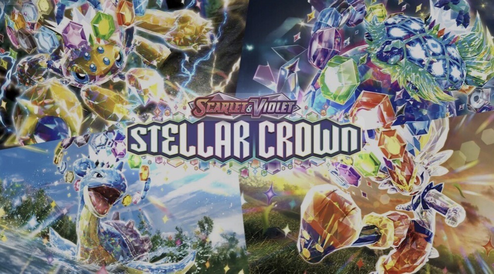 Pokemon - STELLAR CROWN Complete Master Base Set (270 cards) *Includes Binder