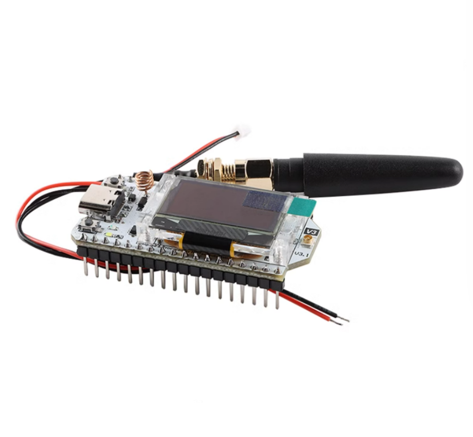 IoT Development Board SX1262/ESP-32OLED Display WIFI Bluetooth LoRa-image