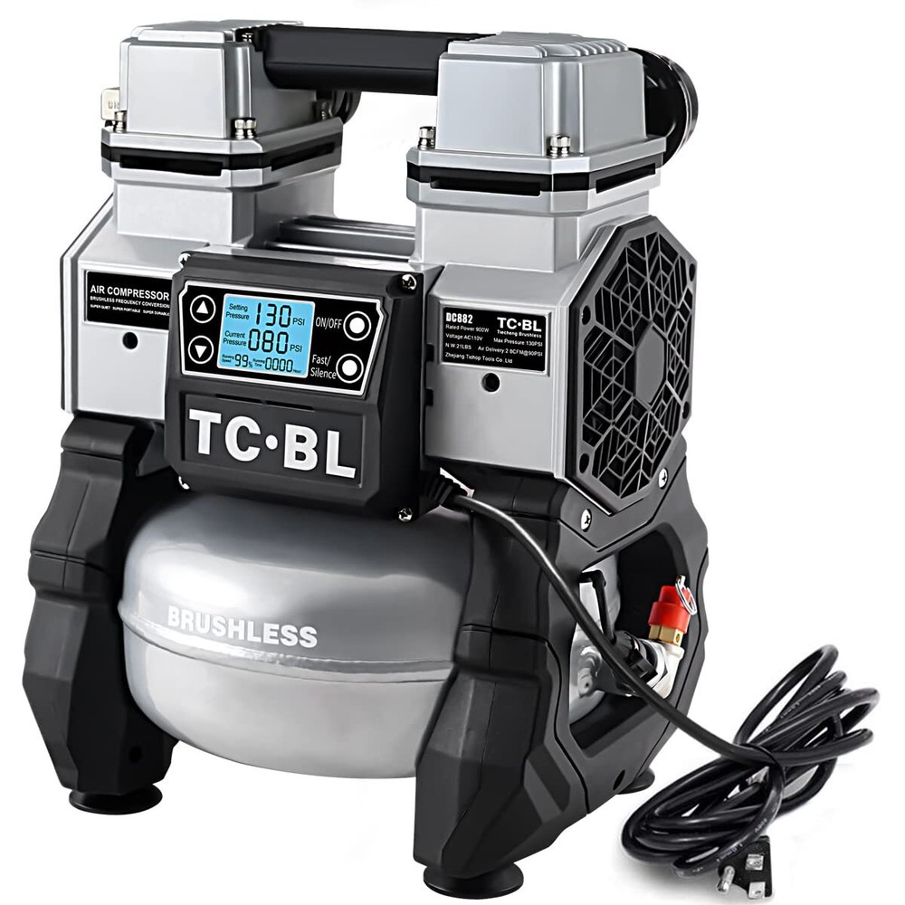 TC·BL Portable Air Compressor110V Quiet Small Air CompressorLightweight and O...