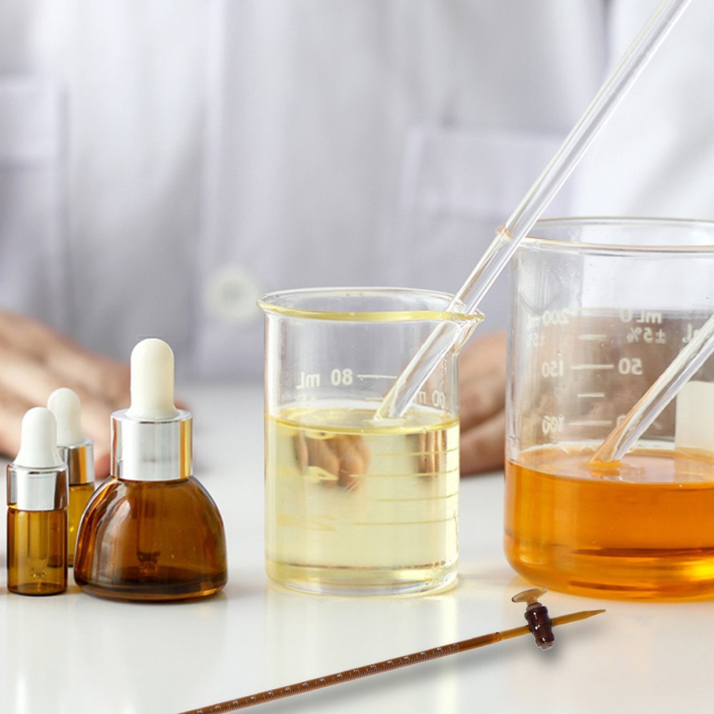 2-Pack Laboratory Chemical Burettes Glassware Set