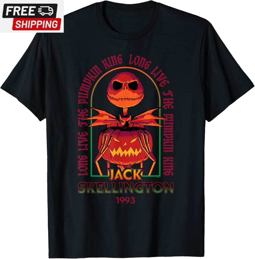 the Nightmare before Christmas Long Live Jack 1993 T-Shirt