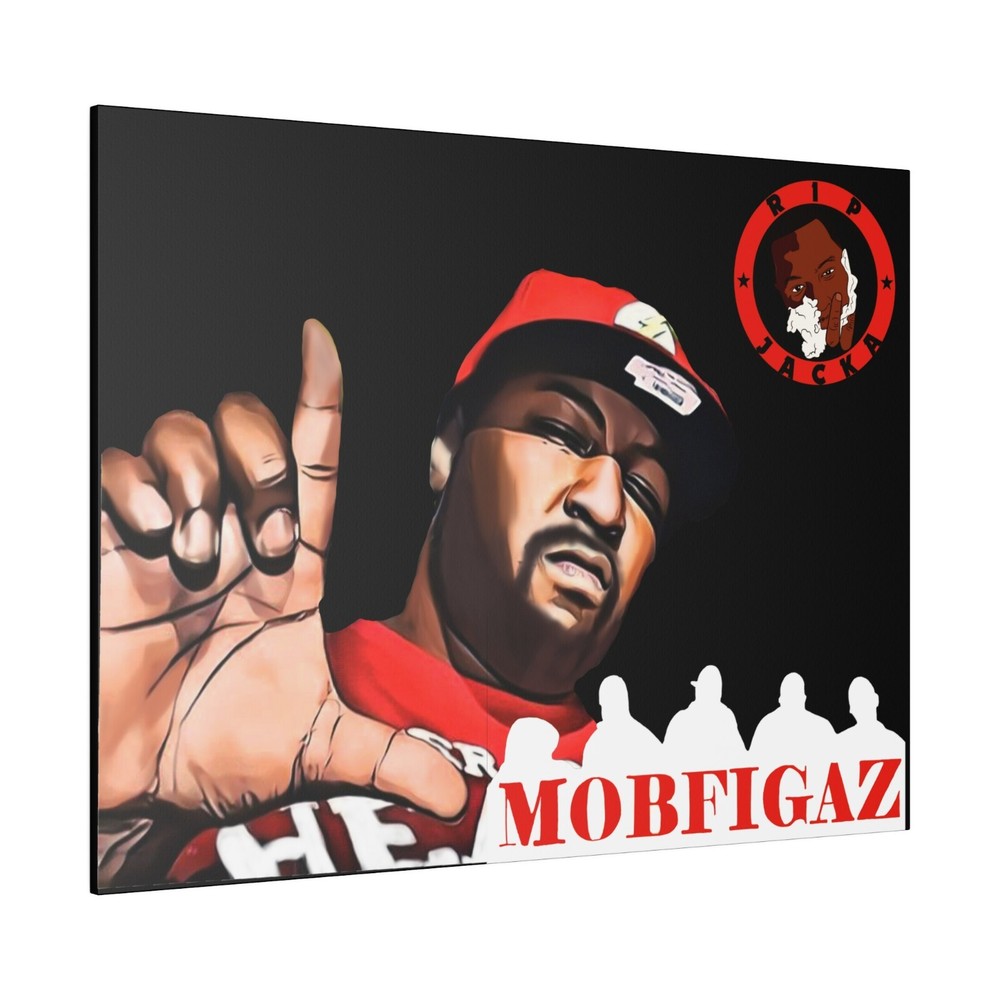 The Jacka Mac Dre rap rip  canvas wrap wall art 40