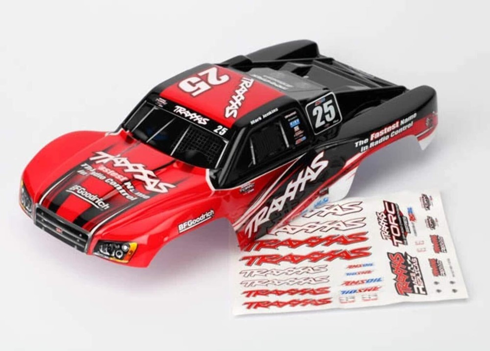 Traxxas 7084R Body Mark Jenkins #25 1/16 Slash Painted