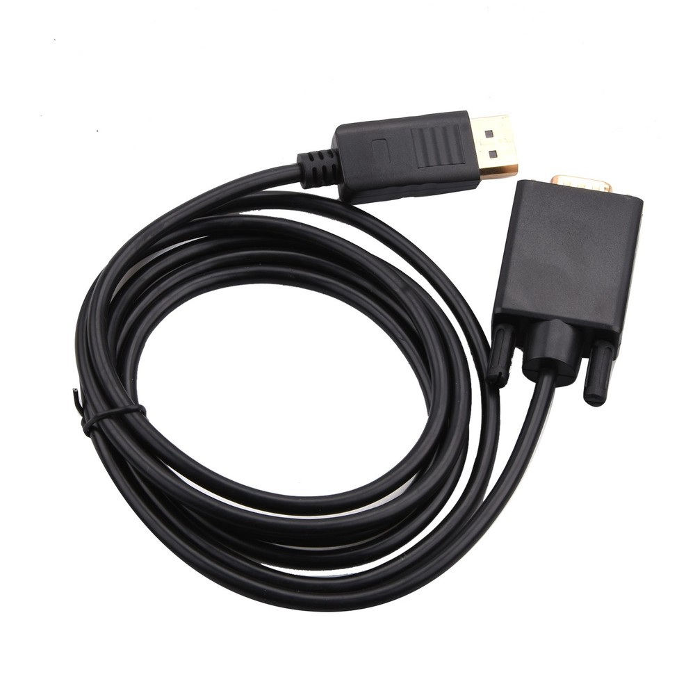 DisplayPort to VGA Male Adapter Cable Converter for Monitor