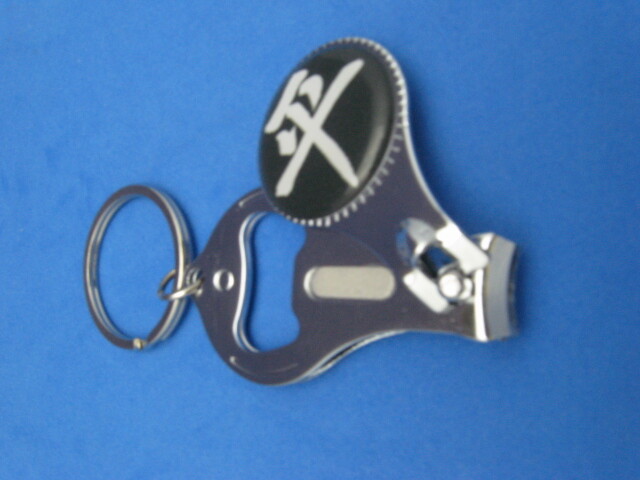 PING Sign Insignia Key Ring Nail Clipper Bottle Opener Multi-Tool #238