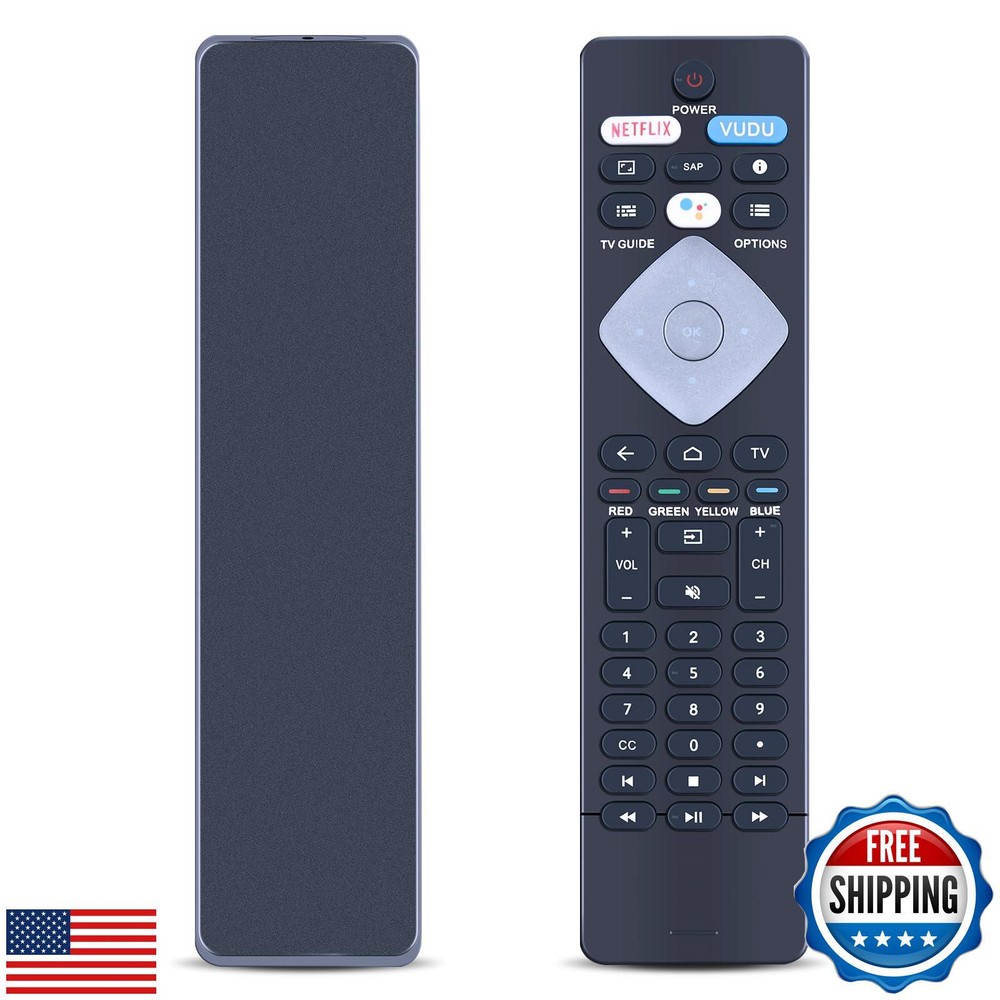 Philips Android 4K Smart TV Voice Remote Control Replacement-image
