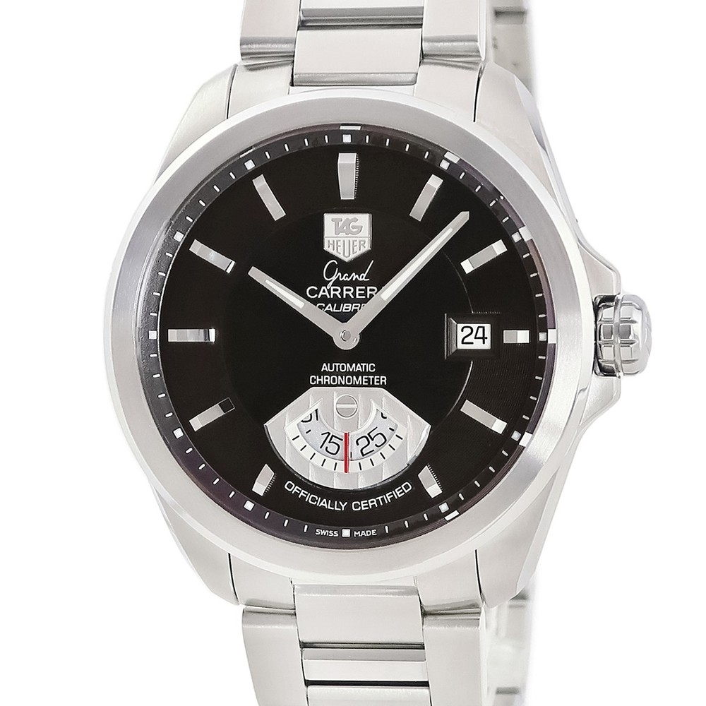 TAG Heuer Grand Carrera Calibre 6 Automatic Brown Leather Watch WAV511C BA0900