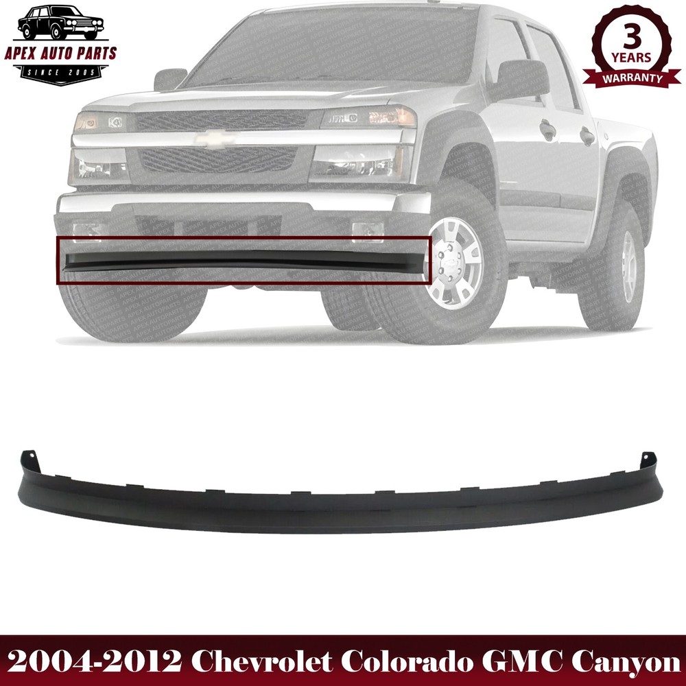 Front Lower Valance Extension Textured For 2004-2012 Chevy Colorado/04-08 Canyon