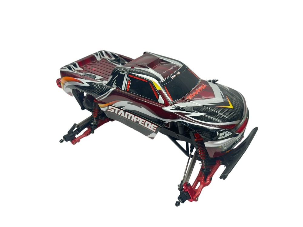 Traxxas Stampede 2WD 1/10 Scale Monster Truck Slider/Roller W Upgrades #14221