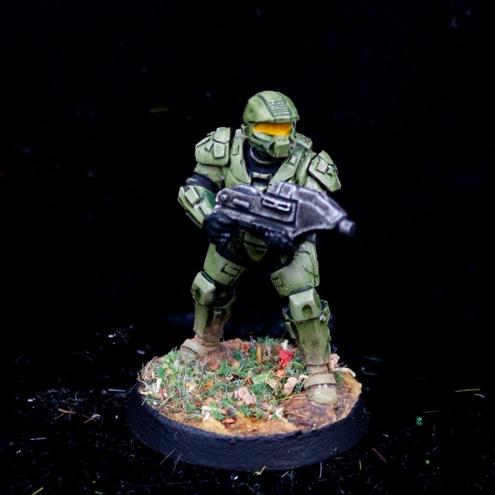 Warhammer 40 000 Imperial Guard Astra Militarum Halo Videogame 28mm Master Chief