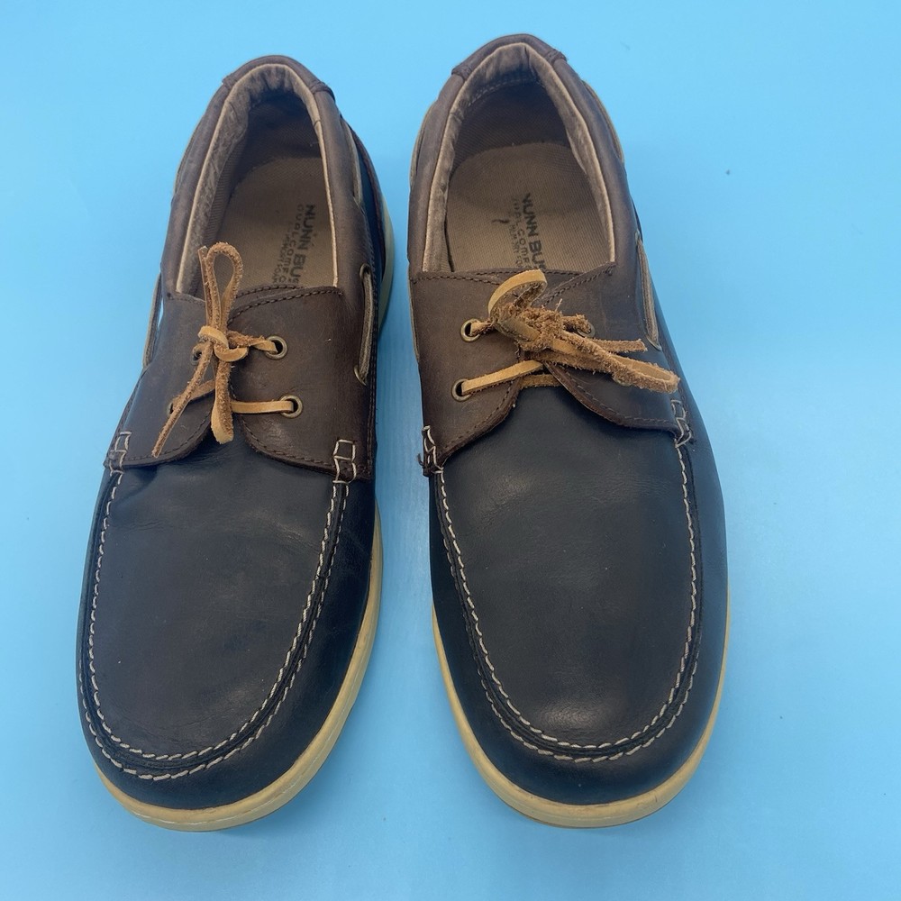 Nunn Bush Schooner Two-Tone Men's Boat Shoes Size 13M