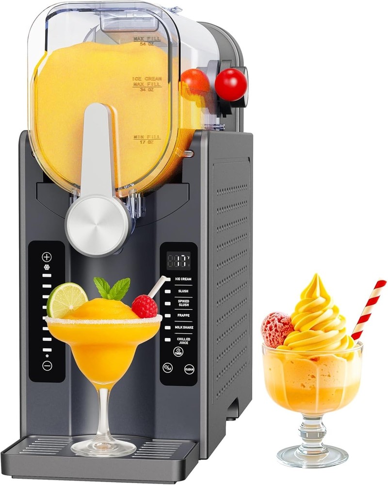 No-Ice Slushie Machine with Auto-Clean for Home Use