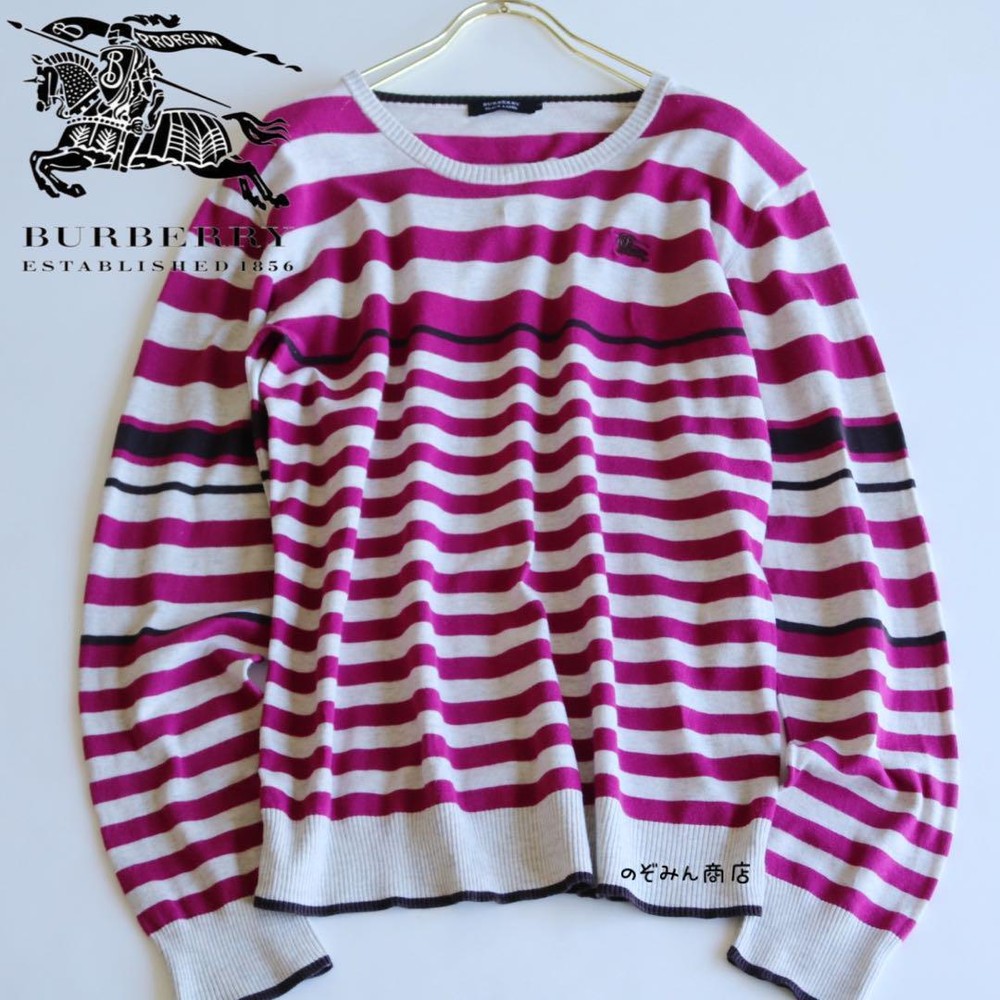 Burberry knit sweater Men's Fashion from Japan