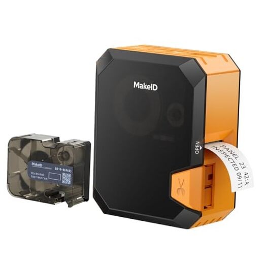 Heavy-Duty P31 Industrial Label Maker with 0.71-Inch Wide Tape