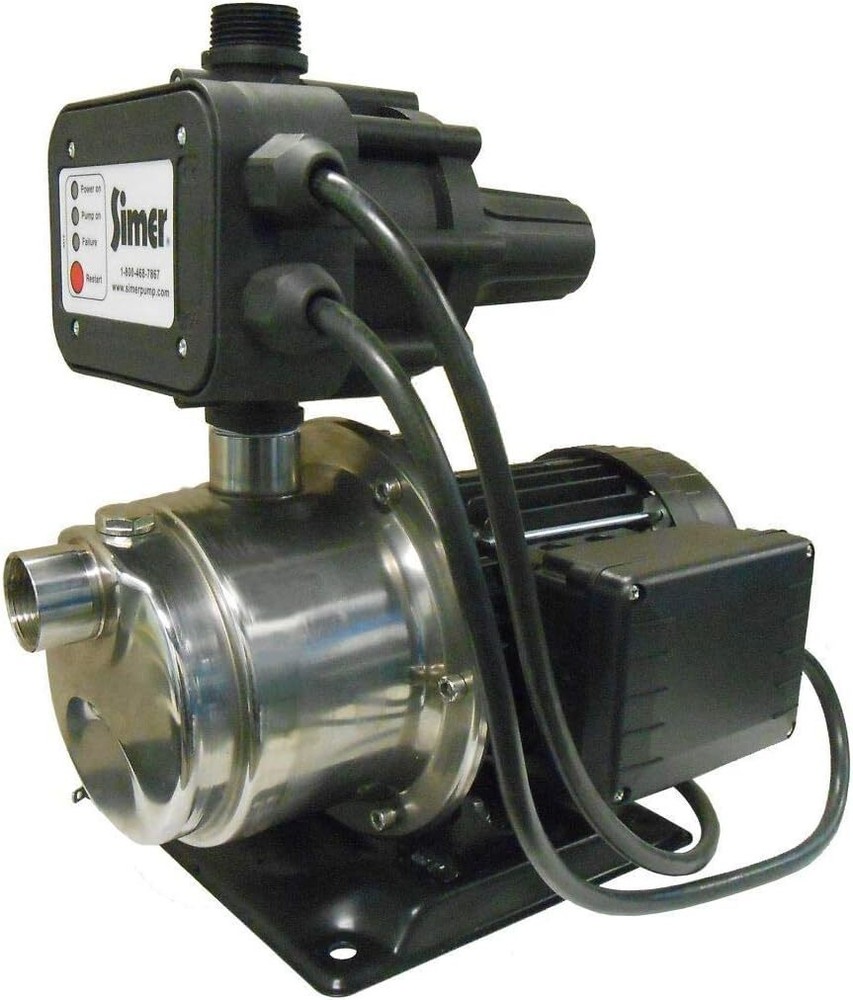 Simer 3075SS-01 3/4 Pressure Booster Pump