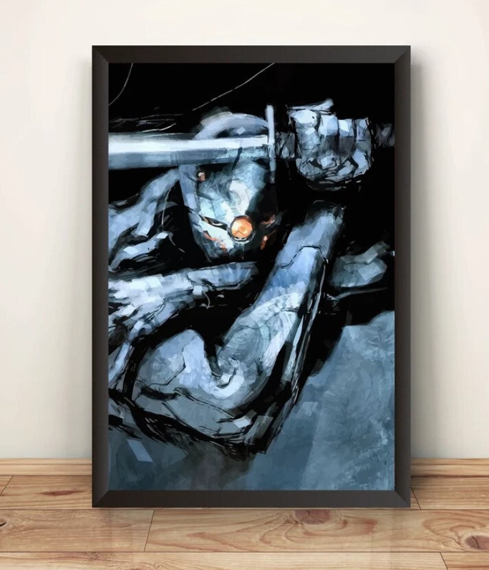 Ninja Fox Premium Poster