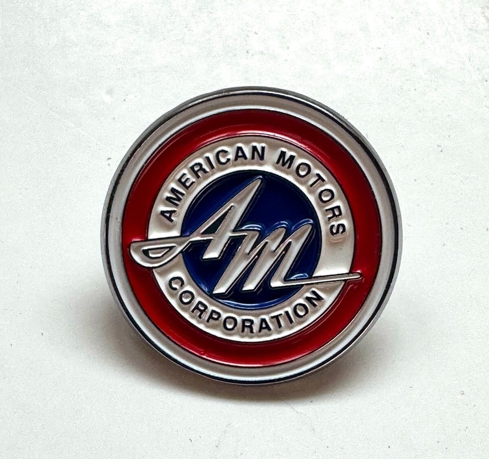AMC Logo Lapel Pin - Classic Embroidered Badge for Fans