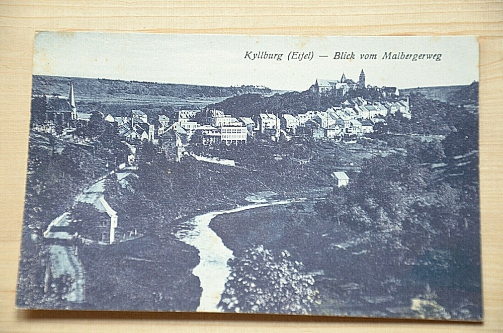 40552 AK Kyllburg in the Eifel View from Malbergerweg