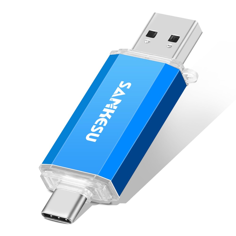 512GB USB C Drive USB 3.1 C Flash Drive with Type-A & Type-C Portable,OTG Thu...