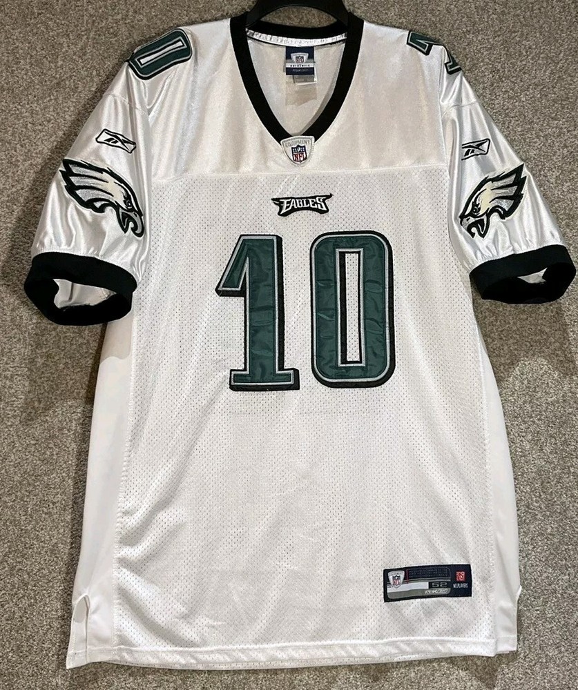 Reebok Authentic NFL Mens Philadelphia Eagles DeSean Jackson Sewn Jersey Size 52