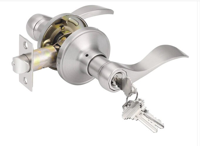 Wave Style Door Handle/keyed Entrance/Privacy/Passage/Dummy Door Lock