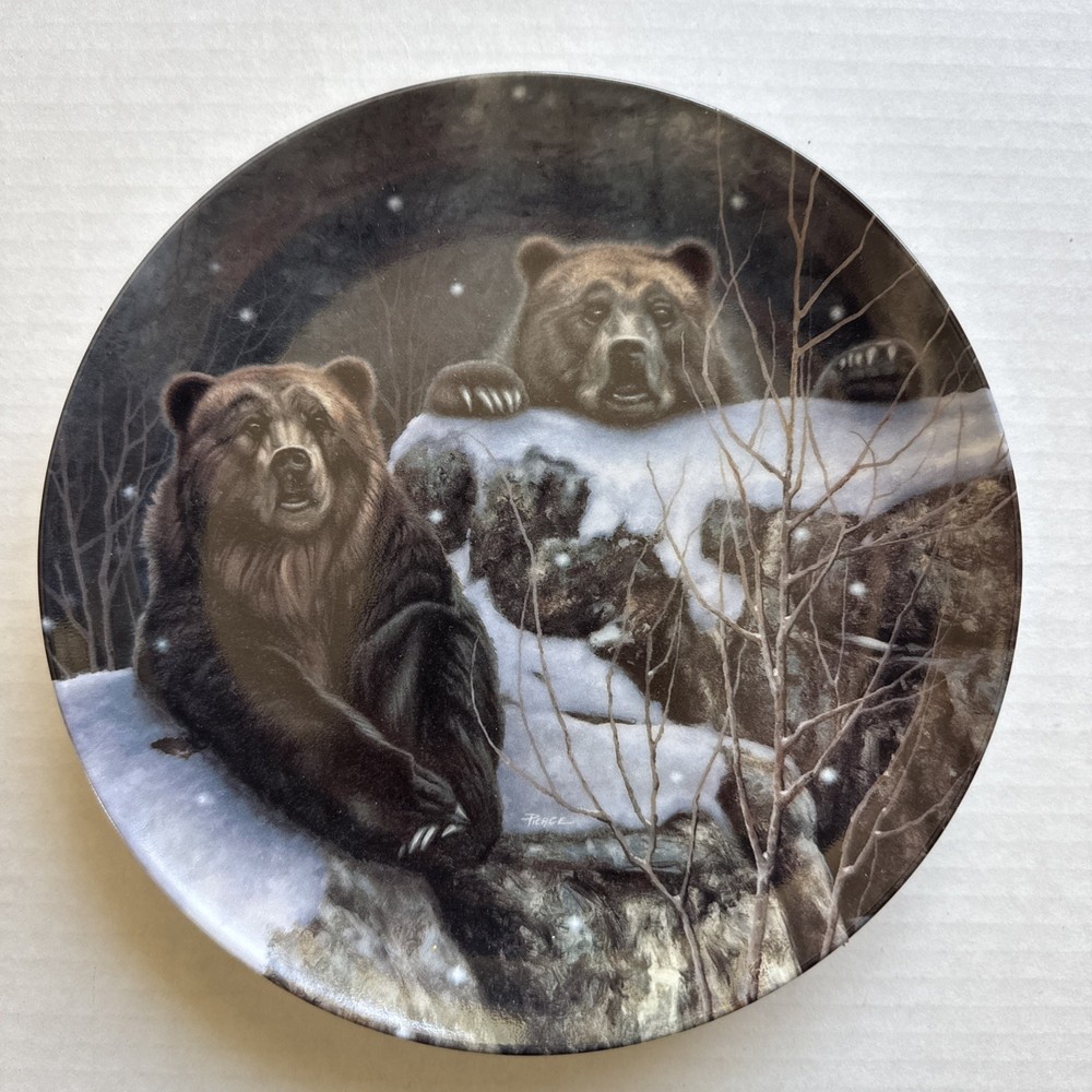 Bradford Exchange Eyes of Strength Collector Plate with COA