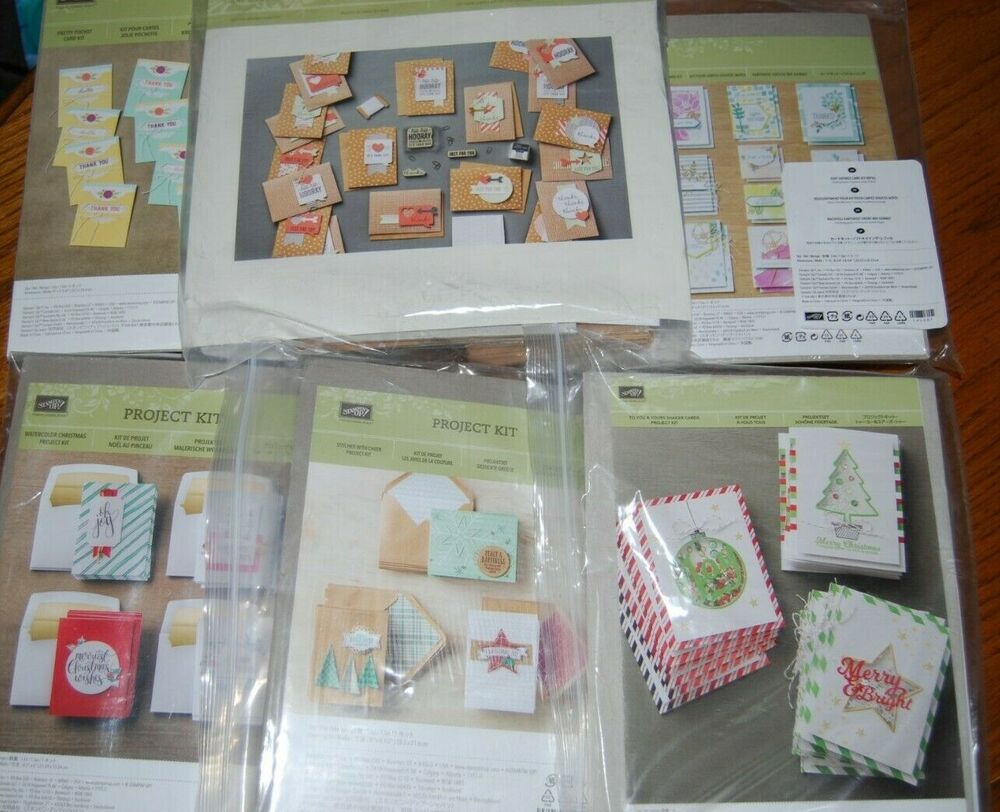 Stampin Up!  Project Kits -  All New in Sealed Packages - You Choose