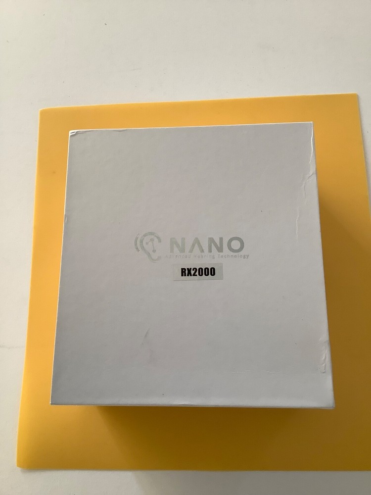 NANO RX2000 Rechargeable Advanced Hearing Technology Hearing Aid Kit