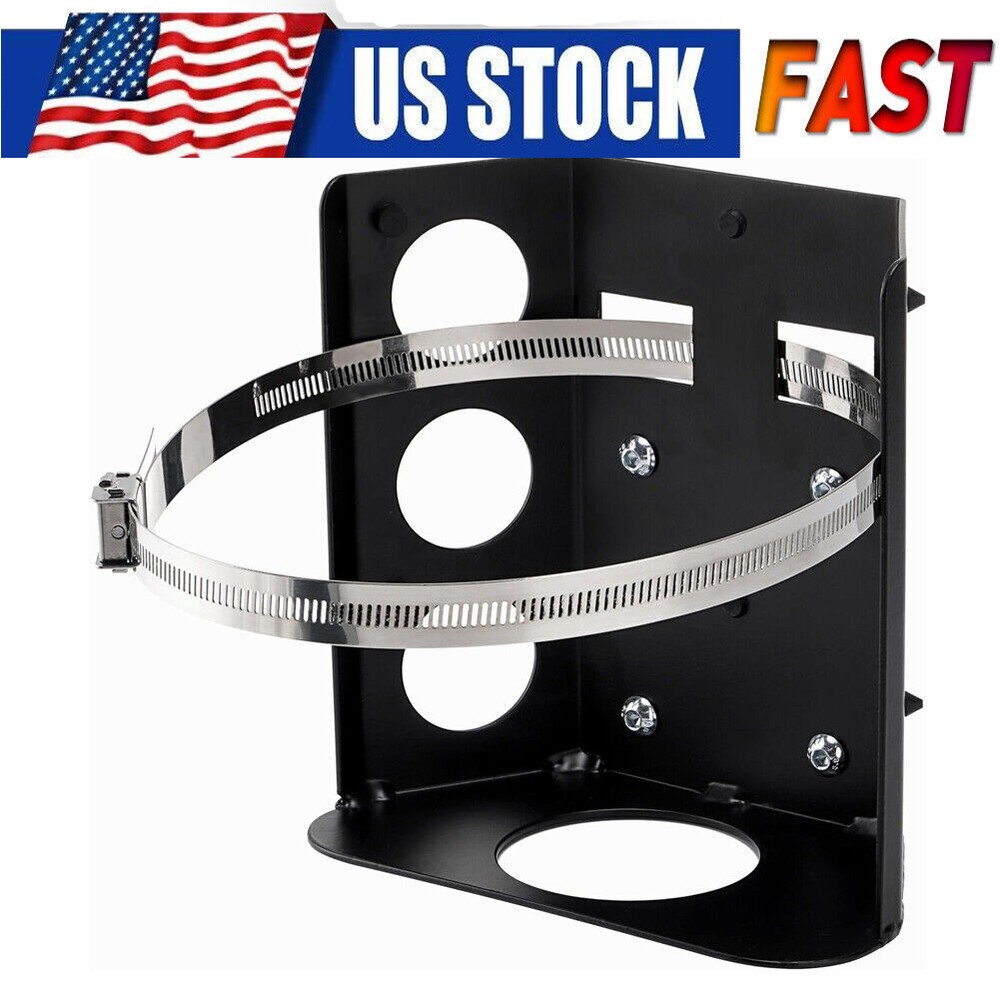 Propane Tank Mount Bracket for 5LB RV Trailer Overland 8-Inch Diameter Bottle