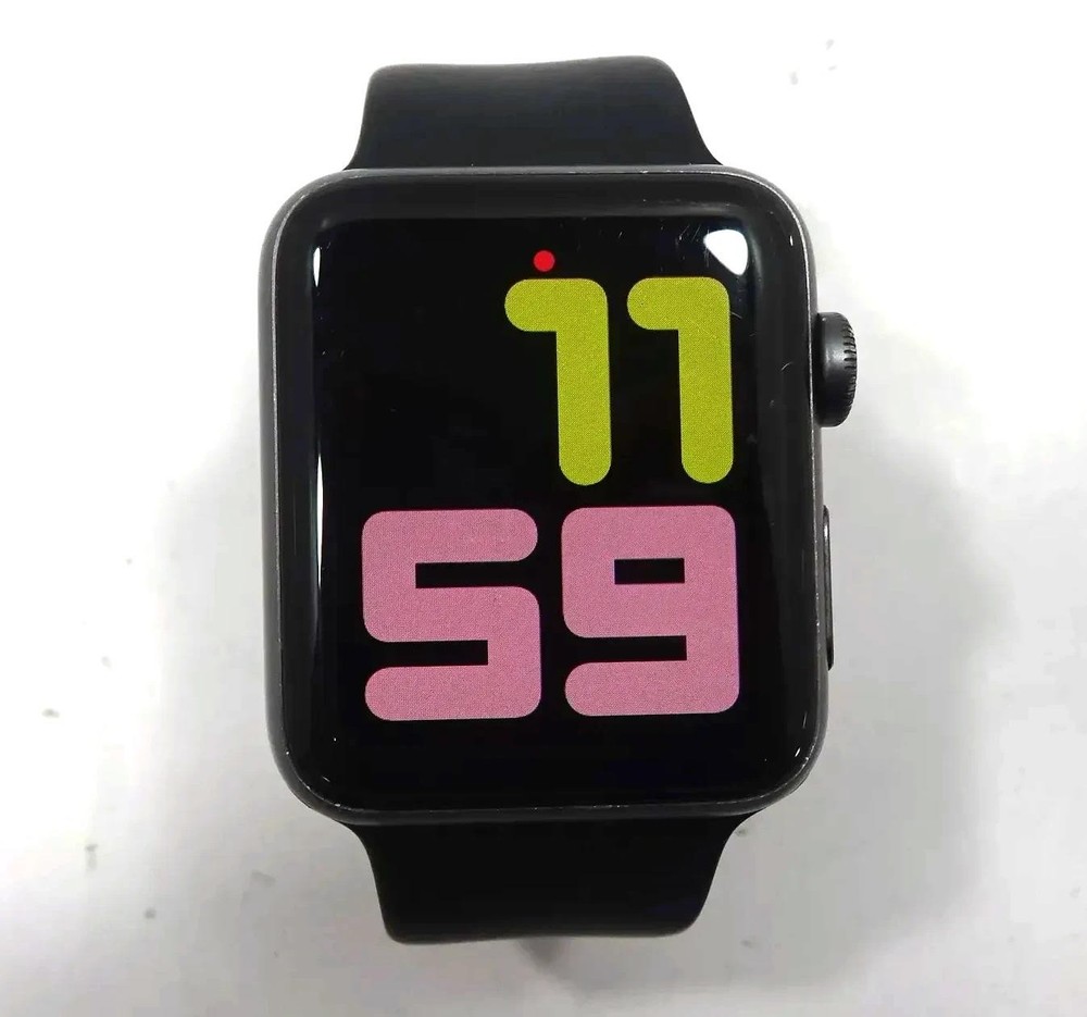 Apple Watch Series 3 GPS + LTE 42mm Aluminum Black A1861 Smartwatch