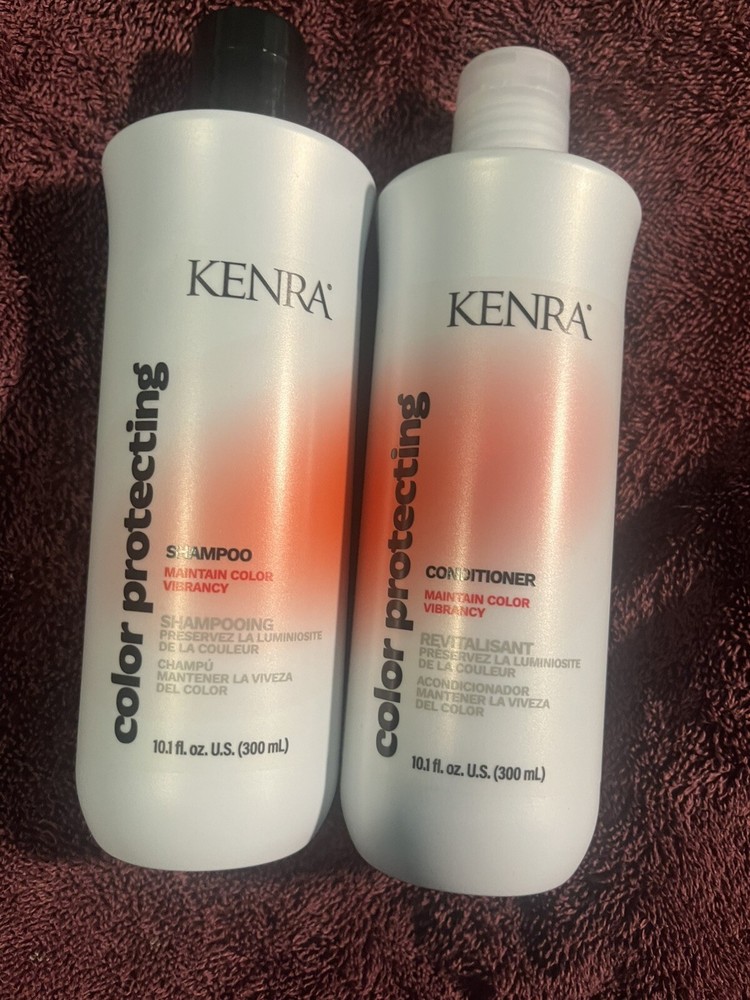 KENRA Color Protection Shampoo and Conditioner 10.1 oz Duo for Vibrant Hair