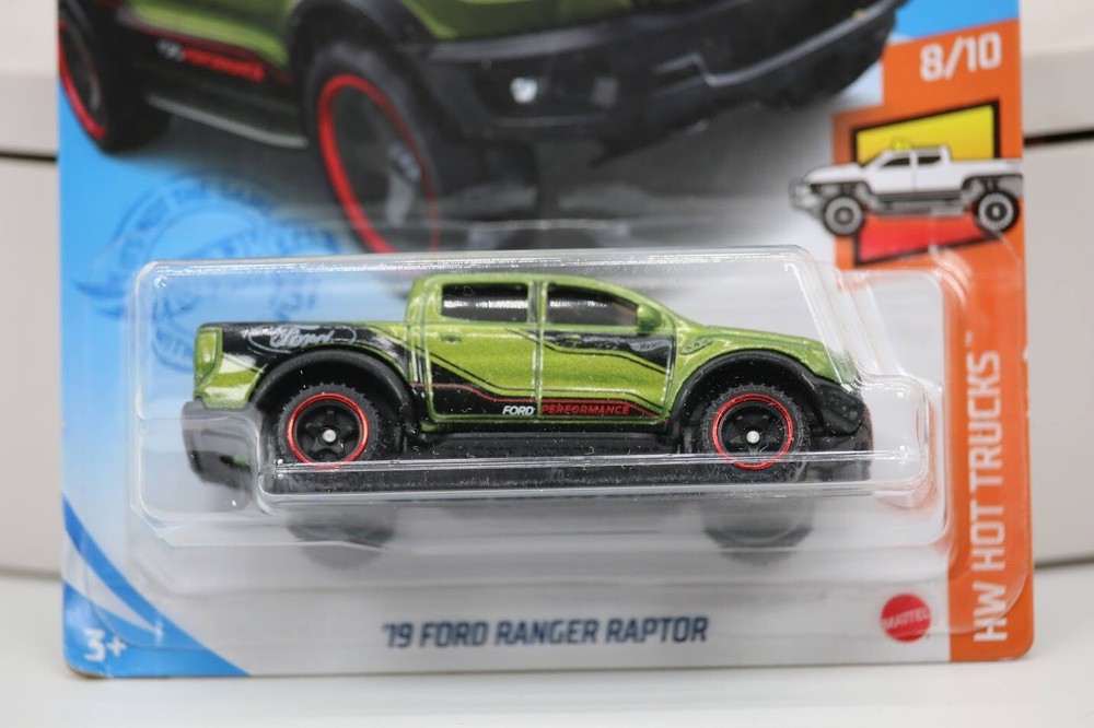 Hot Wheels 236/250 2019 Ford Ranger Raptor pickup HW HOT TRUCKS 8/10