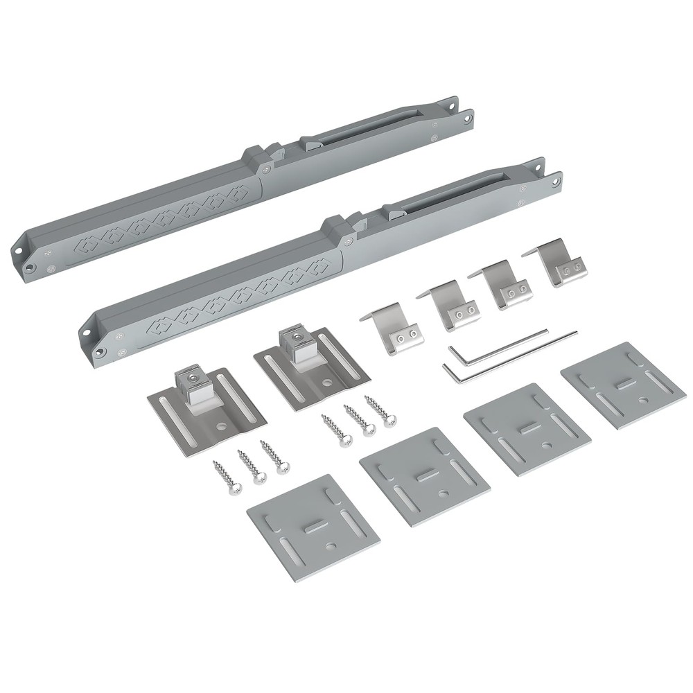 2PCS Barn Door Soft Close Mechanism, Upgraded Universal Weight Compatibility ...