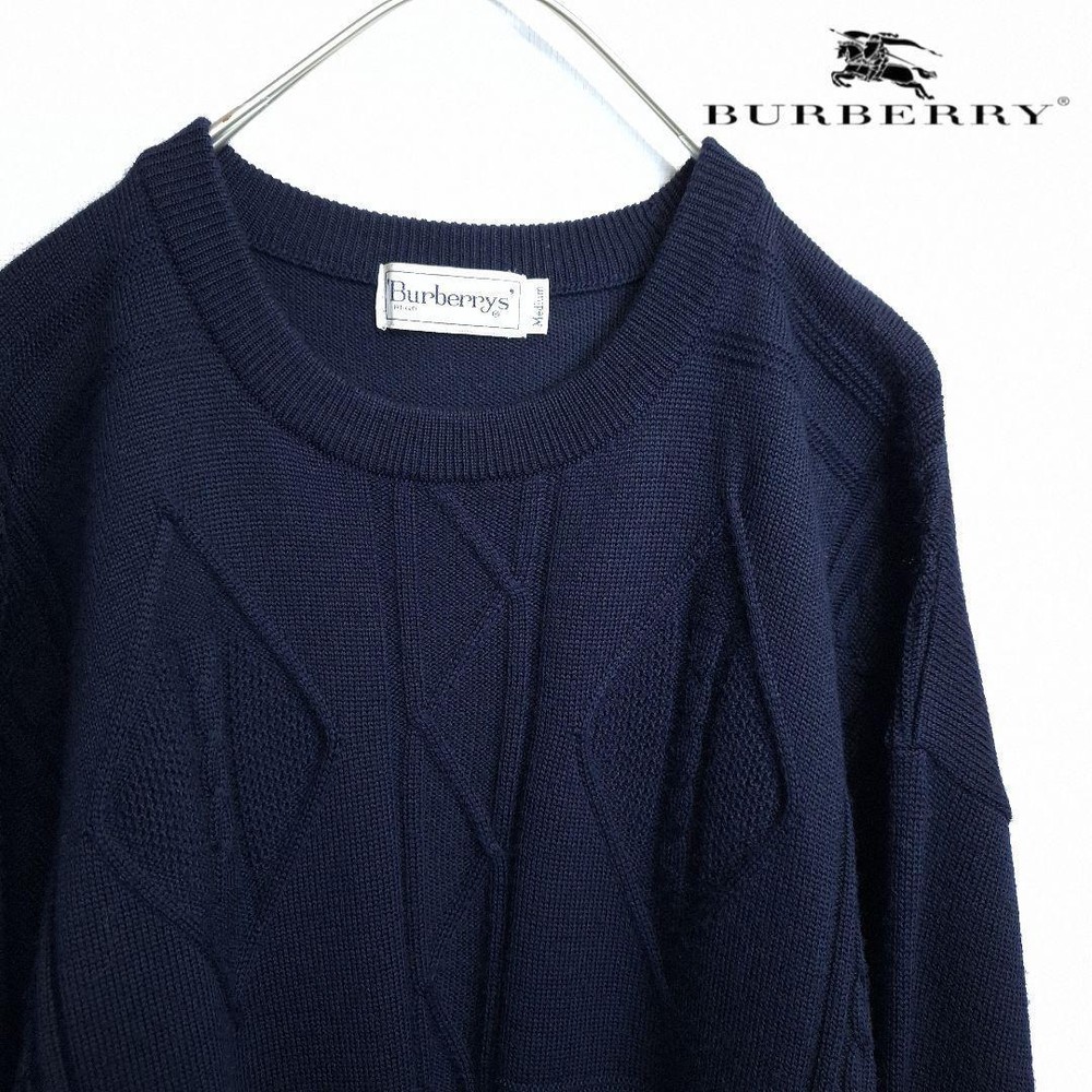 Burberry knit sweater Men's Fashion from Japan