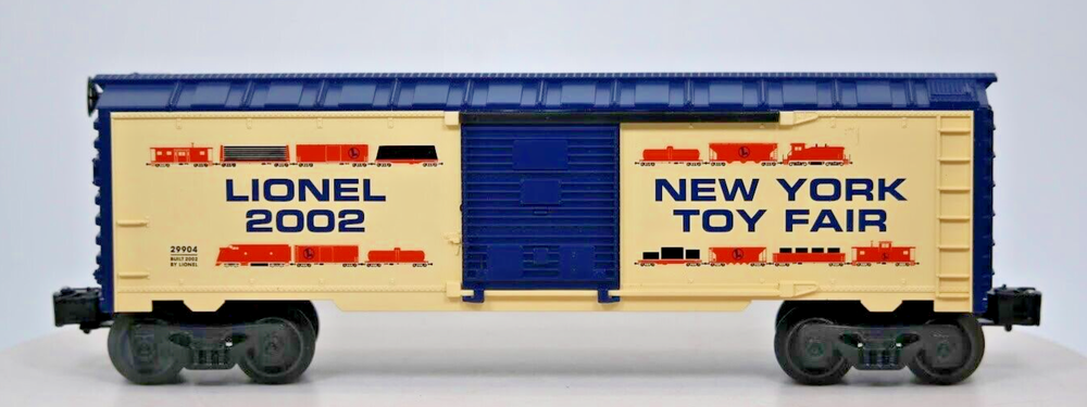 LIONEL O SCALE NYC BOX CAR 2002 TOY FAIR EDITION 6-29904