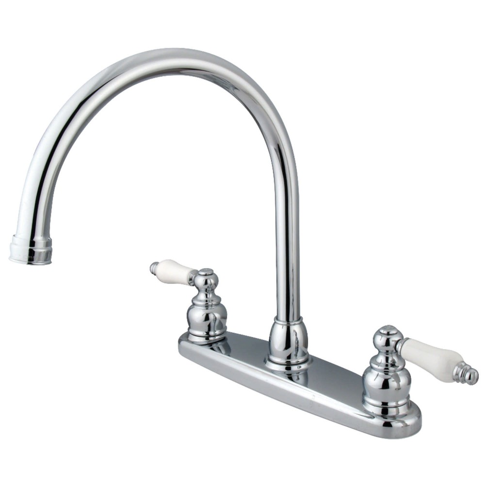 Kingston Brass KB72.PLLS 1.8 GPM Standard Kitchen Faucet - Chrome
