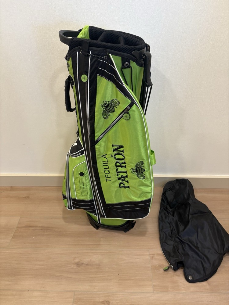 Callaway Patron Tequila Stand Golf Bag 7 Way Divider W/ Rain Cover