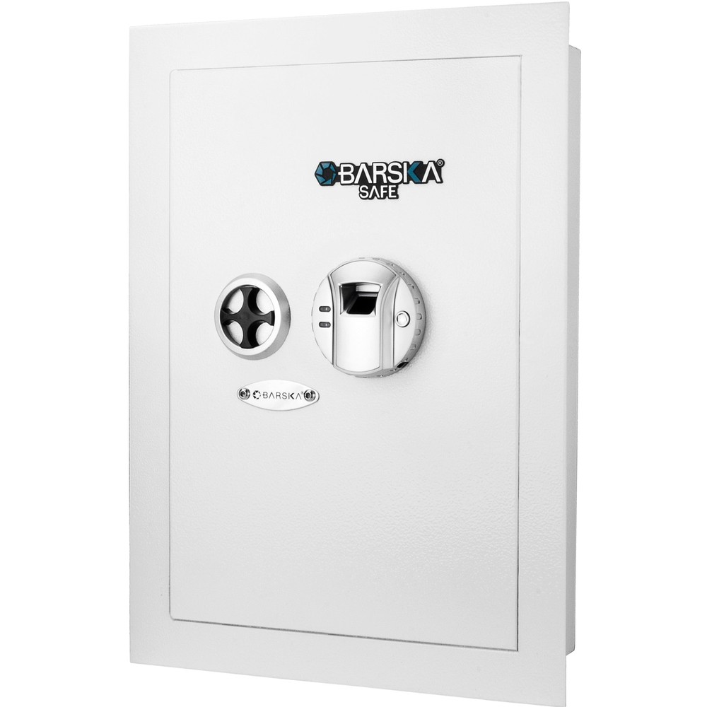Biometric Wall Safe - Hidden Security-image