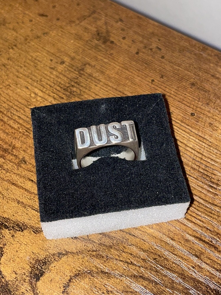 Dust Of Gods “ DUST “ RING .925 Size 8 . Chrome Hearts