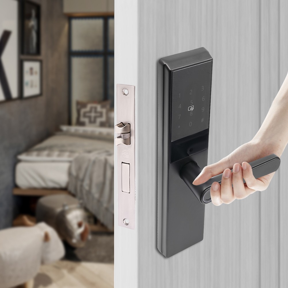 Smart Fingerprint Keypad Door Lock for Home Security-image