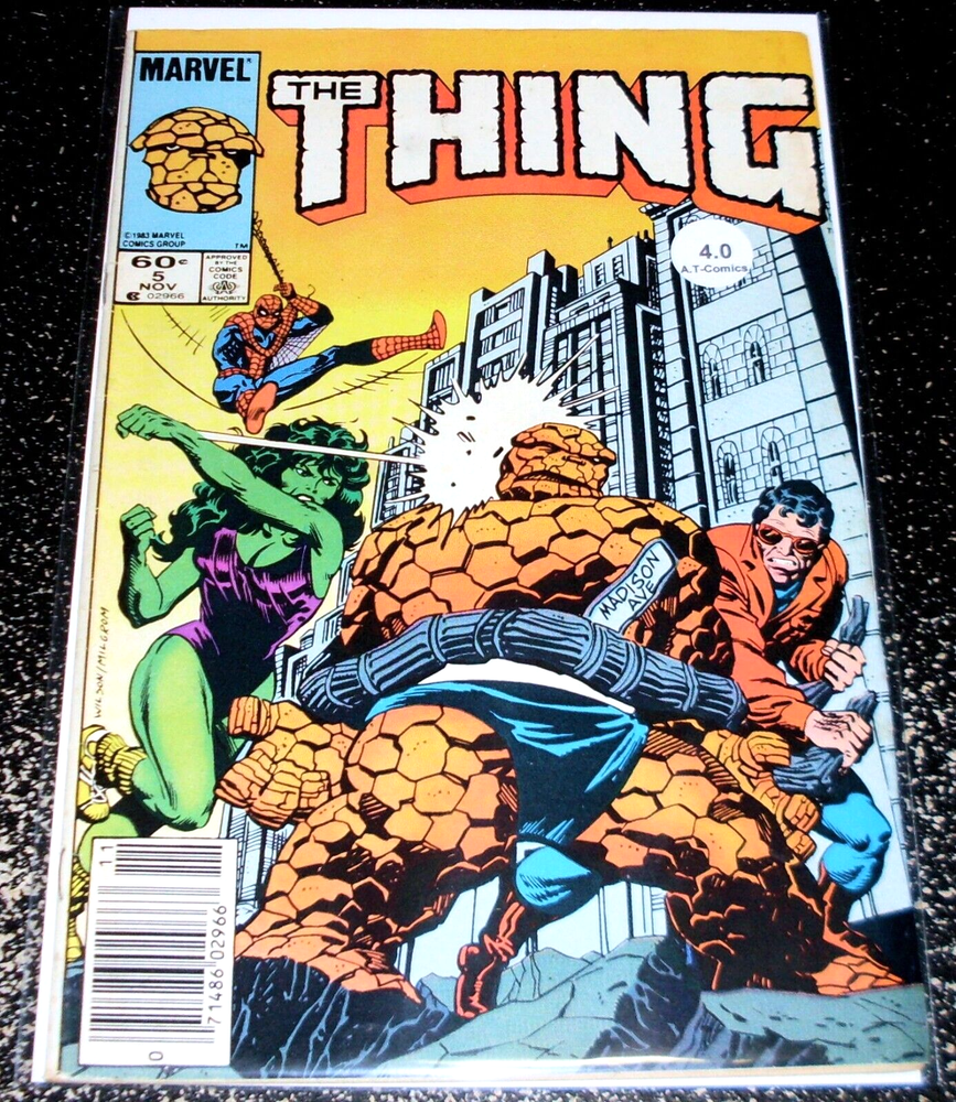 Thing 5 (4.0) 1st Print 1983 Marvel Comics (John Byrne) Flat Rate Shipping