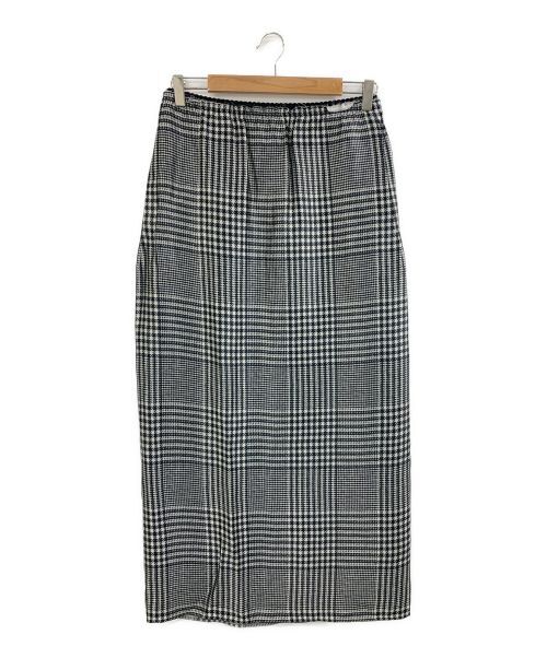 Mm6 Maison Margiela Glen Check Long Skirt Size M