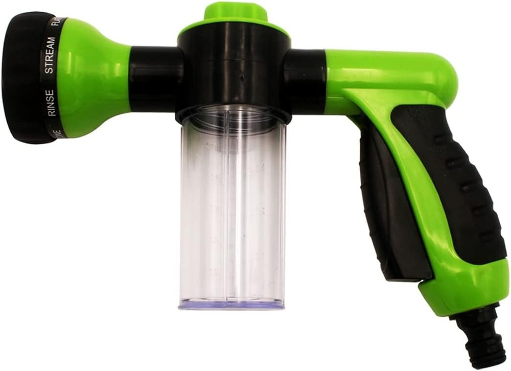 High Pressure Car Wash Foam Gun with Soap Dispenser for Garden Hose