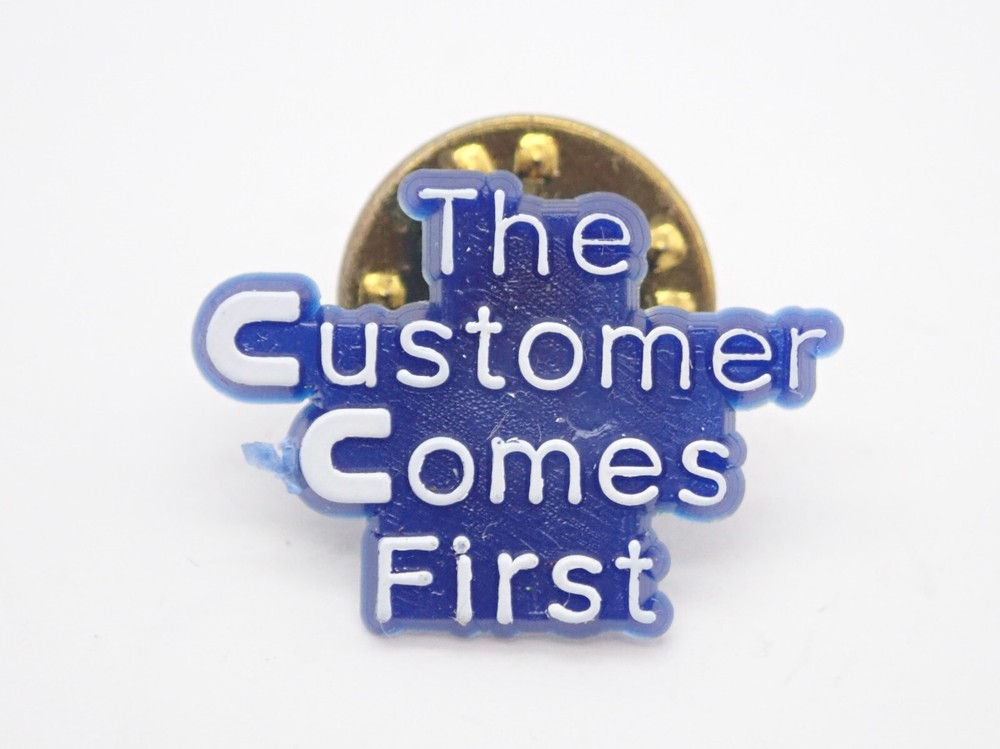 The Customer Comes First Cummins Vintage Lapel Pin-image