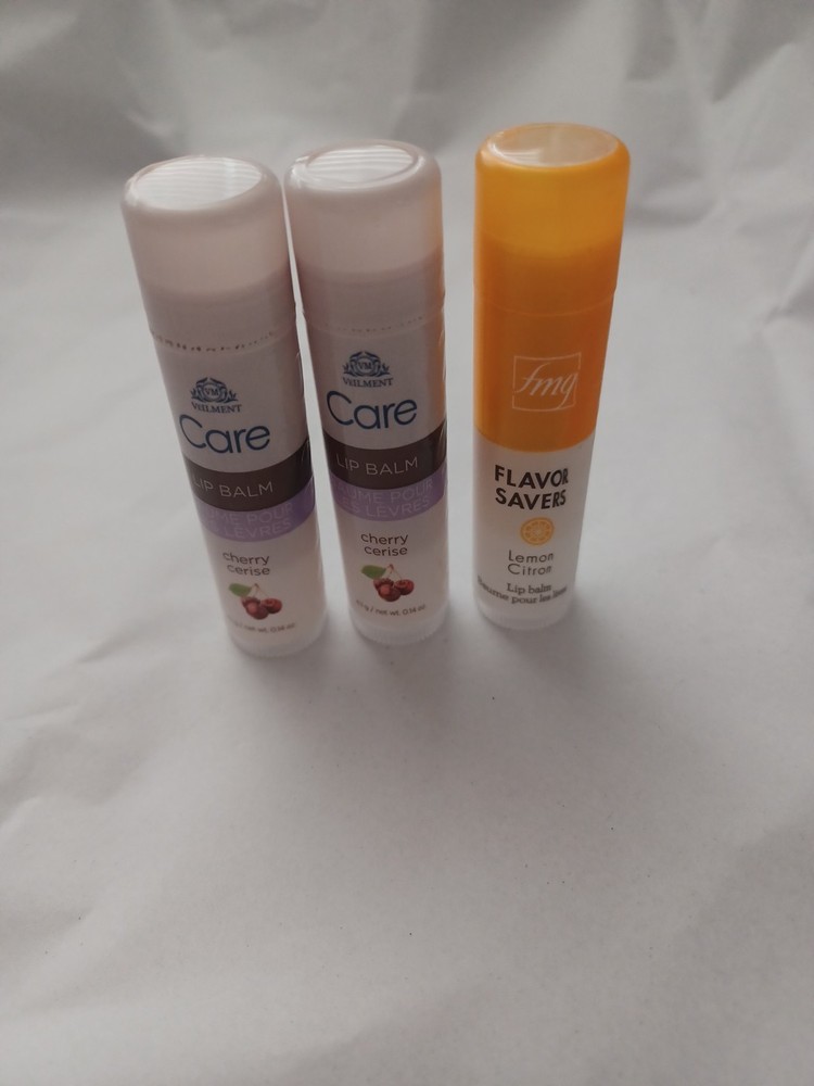 Avon 2-in-1 Lip Balm Care Cherry & Lemon Flavor Savers