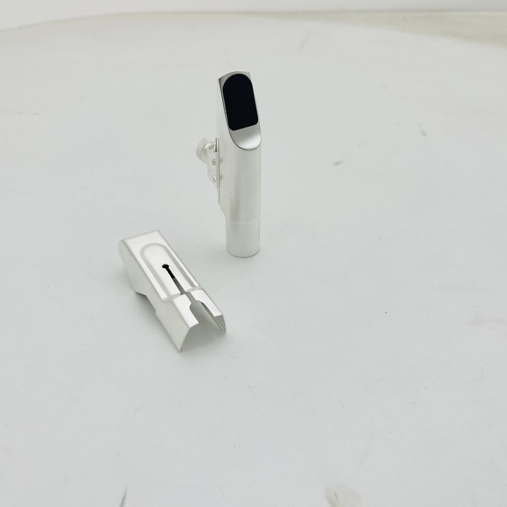 Saxophone Mouthpiece Alto Soprano Tenor 5 6 7 8 9 Sliver Plated Sax Accessories