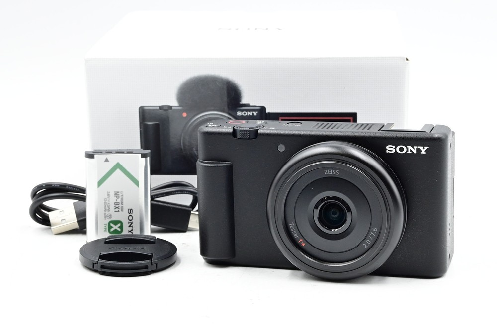 Sony ZV-1F 20.1MP Digital Vlog Camera w/ 20mm Lens #886