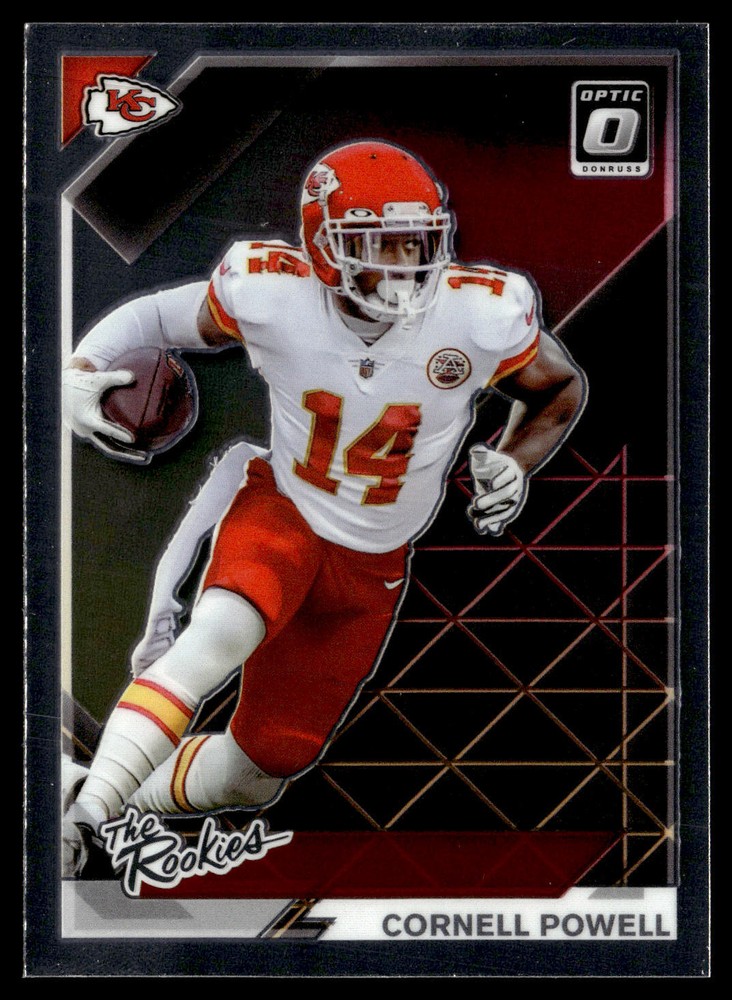 2021 Donruss Optic Cornell Powell #TR-20 The Rookies Kansas City Chiefs