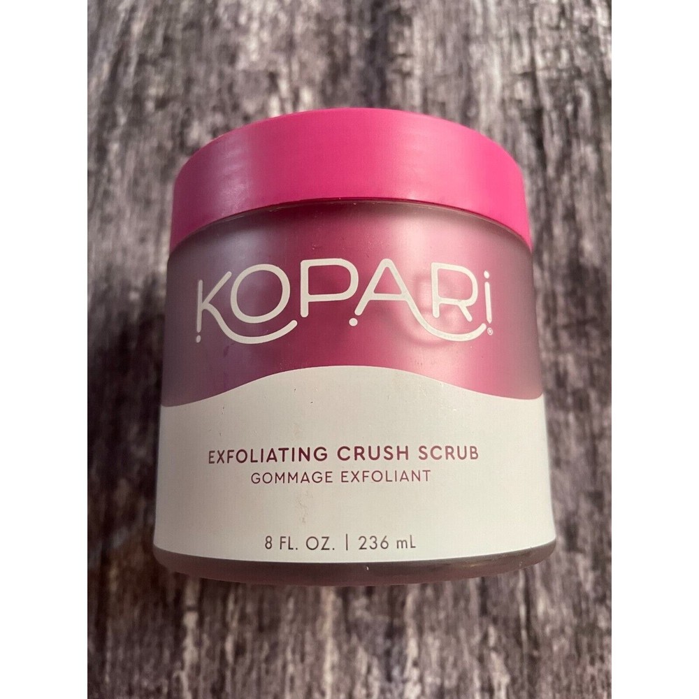 Kopari Beauty Exfoliating Crush Scrub Gommage Exfoliant With Fine Coconut Shells